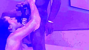 Does my BBC lover fuck my mouth while I swallow cum in front of my cuckold husband?