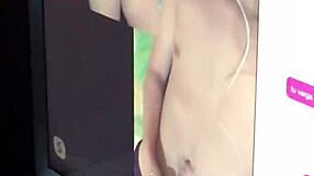 BBW Meksiko Pamer Toket Gede Klit dan Pantat di Webcam