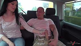 Babe Jumps In Van With Stranger For Sex