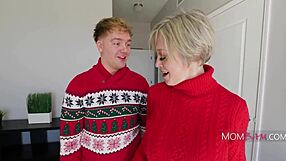 sharing bed with step mom turns super naughty