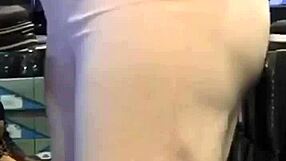 Mature milf shows off her big ass in this raw scene