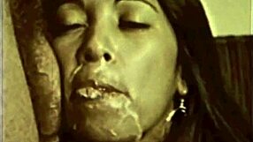 Explore the wonderful world of vintage interracial porn – want to see the blowjob action?