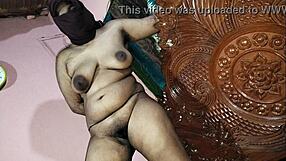 Newly Married Hot Wife Enjoys Hard Fucking by Husband's Big Cock with Indian Bride