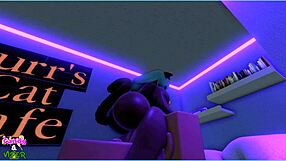 Candy chats with her demi-human friend in a deep adventure part 2 at ro-condos