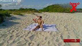 Celezte Cruz Sunbathing. Man Approaches and Fucks Her Hard