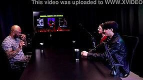 Yastrixx Performs Oral And Anal In Sheer Red Lingerie.