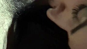 Mature woman specifically sucks young man's cock