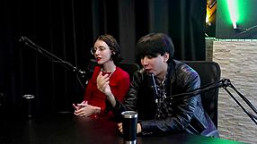 Yastrixx Performs Oral And Anal In Sheer Red Lingerie.