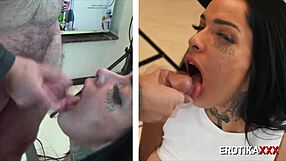 New Video: Vote On Ana Dark Hot's Cumshot - Face Or Mouth, Coming Soon On Red