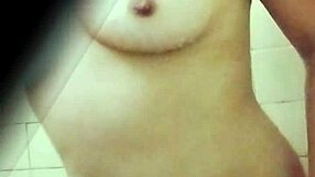 Spying On Colombian Teacher's Skirt Upskirt In Public Bathroom