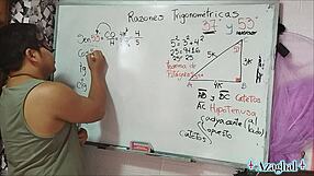 I, the asian student with brown eyes, had a steamy bedroom encounter with my teacher and another