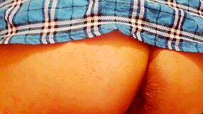 viewer's point on anal tranny sex with fingering and assfucking