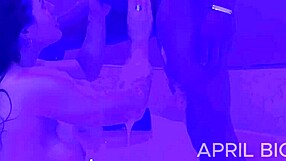 Does my BBC lover fuck my mouth while I swallow cum in front of my cuckold husband?