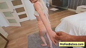 sexy blondie asian teen passionately fucked by monster white dick and sucks it hard - lulu chu scott nails