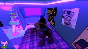 Candy chats with her demi-human friend in a deep adventure part 2 at ro-condos