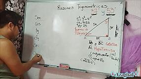 I, the asian student with brown eyes, had a steamy bedroom encounter with my teacher and another