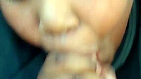 Real 18 yr old african engaged slut swallows my nut in her driveway while fiance is inside