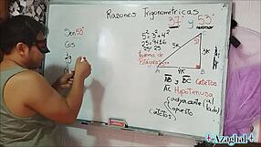 I, the asian student with brown eyes, had a steamy bedroom encounter with my teacher and another