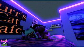 Candy chats with her demi-human friend in a deep adventure part 2 at ro-condos