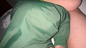 Teasing, Flashing, Then Slurping Cum In Public Bar.