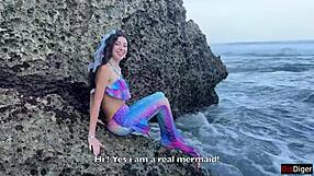 I Met A Beautiful Mermaid On An Island And Gave Her Legs So That She Could Explore