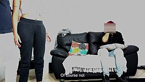 Stepfather Tested His Son's Girlfriend In Front Of Him