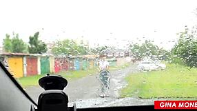 Fit Girl Sucks Strangers Cock In Car