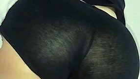 My friend in mini shorts heats up on whatsapp chat