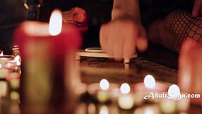 Closeted Girls Experience First Lesbian Encounter with Ghost of Madame - Penny Barber, August Skye, Lana Small