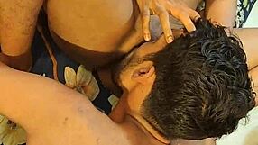 Hanif and Adori's Intense Home Riding Session