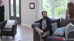 Stepdad Gets Back on Cheating Wife by Fucking Daughter- Audrey Hempburne