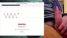 Exercise session for a strong, fat, powerful 19 cm cock that lasts hours without cumming