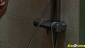 jizzorama - anal and facial for a nice babe in threeway action