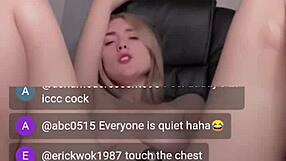 Russian Beauty Masturbates Live Show with Ahegao Swag Live @Babytoy!
