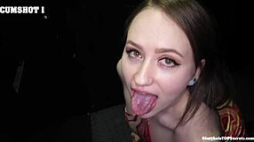 Lizzie, the Wolf in Sheep's Clothing, Swallows Big Loads