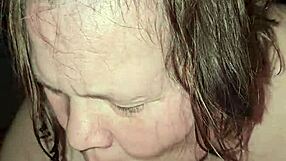 blowjob from gilf granny