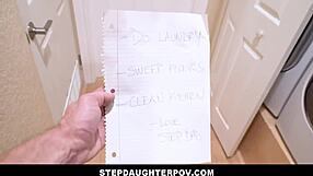Big ass stepdaughter fucks stepdad pov before he leaves