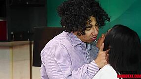 WATCH ME DEVOUR MY COWORKER'S HUGE COCK RIGHT IN THE OFFICE!