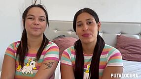 Melisa and Natalie swallow Torbe's cum completely