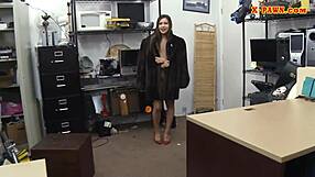 small tits babe gets railed by nasty pawn guy in hidden cam reality