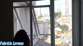 hard anal pounding the hot big-assed brazilian teen's tight hole