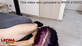 Latina Porn Casting: Latina Teen Throat Fucks Bwc Takes Creampie