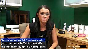 New Guinea Pig Alt Version - Alexis Grace Blindfolded Bound in Hospital Fetish