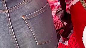 Big Ass Mexican Girl At Market!