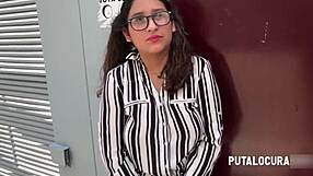 Putalocura - pillada de torbe a teen 18+ gordita de tetas grandes quetzal y se la folla muy guarro