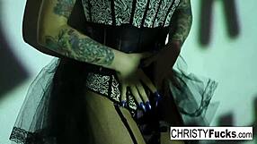 Hot christy mack the pirate plays with her amazing ass and tight wet pussy
