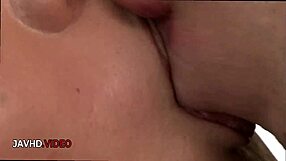 Rei Kitajima's Big Tits Licked Before Intense Creampie Orgasm