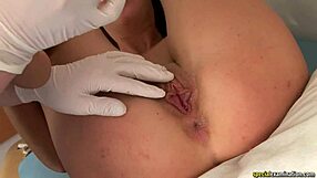 Doctor's Special Examination of Patient Lada's Pussy in Hospital