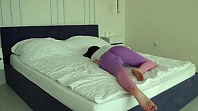 The Stepson Watches His Young Stepmother Masturbate Before Getting Fucked