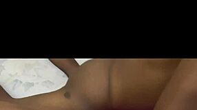 Behind the dorm door, roommates explore intense doggystyle fucking with big tits.